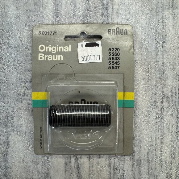 Genuine BRAUN Shaving Head for Electric Shaver 5220 5260 5543 5545 5547 - NEW - Picture 1 of 4